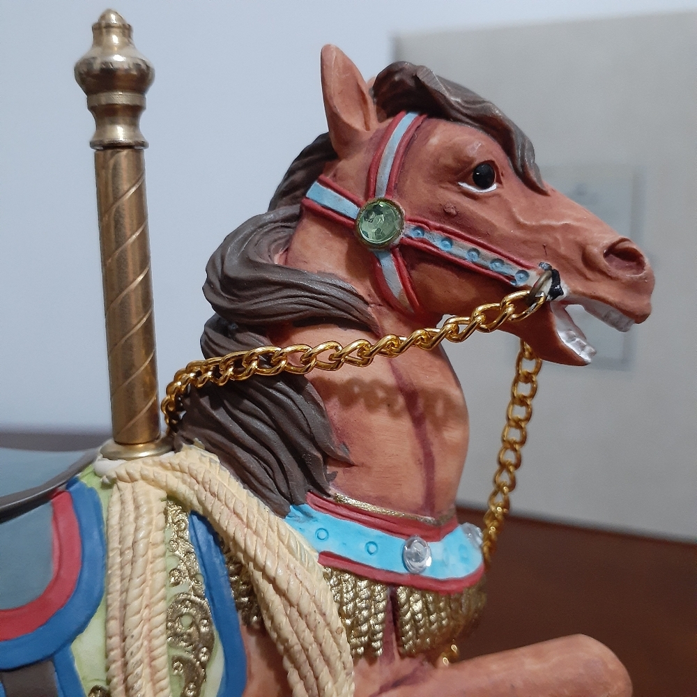 Hallmark Galleries Tobin Fraley Carousel Collection Limited Edition Charles Loof - Picture 4 of 7